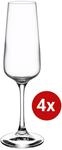 Villeroy &amp; Boch Sektglas 4er-Set OVID, klar, Kristallglas