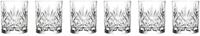 RCR Italia Whiskyglas 6er-Set MELODIA, klar, Glas