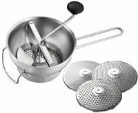 GEFU Passierger&auml;t FLOTTE LOTTE, silber, Edelstahl