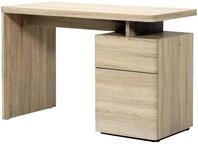 Jahnke Schreibtisch CUUBA LIBRE, Eiche s&auml;gerau/sonoma, Holznachbildung