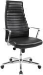 Topstar Chefsessel CHAIRMAN X, schwarz, Leder