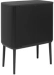 Brabantia Abfalleimer BO, schwarz, Metall