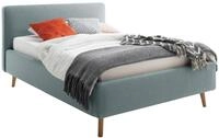 Z2 Polsterbett MATTIS, Hellblau, Stoff
