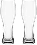 Leonardo Weizenbierglas 330ml 2tlg., klar, Glas