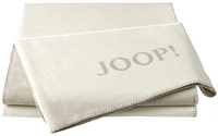 JOOP! Wohndecke Uni Doubleface, beige, Baumwolle