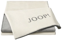 JOOP! Wohn- und Kuscheldecke MELANGE-DOUBLEFACE, natur, Baumwolle