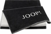 JOOP! Melange-Doubleface, anthrazit, Baumwolle