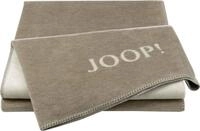JOOP! Melange-Doubleface, Hellbraun, Baumwolle