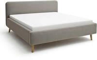 Z2 Polsterbett MATTIS, taupe, Stoff
