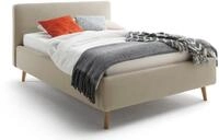 Z2 Polsterbett MATTIS, taupe, Stoff