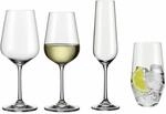 BOHEMIA Cristal Glasset 24-tlg. LIBERA, transparent, Kristallglas