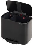 Brabantia Treteimer BO, schwarz, Metall