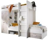 MID.YOU Hochbett MAXI, Holznachbildung