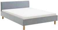 Z2 Polsterbett (140) LENA, blau, Stoff
