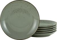 Creatable Dessertteller 6-tlg NATURE COLLECTION, Stone, Steinzeug