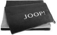 JOOP! Wohndecke Anthrazit-Ash Uni-Doubleface 150x200cm, anthrazit,...