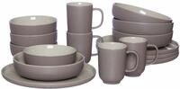 Ritzenhoff &amp; Breker Kombiservice 16-tlg. JASPER, taupe, Steinzeug