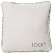JOOP! Kissenh&uuml;lle, grau, Baumwolle