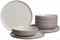 Ritzenhoff &amp; Breker Tafel-Set 8-tlg. JASPER, taupe, Keramik