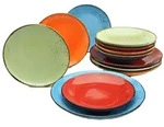 Creatable Tellerset 12-tlg NATURE COLLECTION, multicolour, Steinzeug