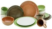 Creatable Kombiservice 16-tlg CANVAS, multicolour, Steinzeug