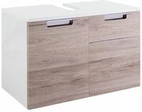 Zurbr&uuml;ggen Waschbeckenunterschrank MARS, eiche, Holznachbildung