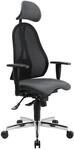 Sitness Drehstuhl PROFI, grau, Stoff
