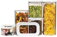 Mepal Vorratsdosen-Set Modula 5-tlg., transparent, Acryl