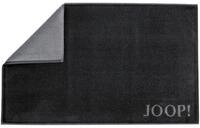 JOOP! Badematte DOUBLEFACE, schwarz, Baumwolle