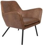 Z2 Sessel BON, braun, Stoff