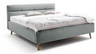 Z2 Polsterbett LOTTE, Hellblau, Stoff