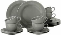 Seltmann Weiden Kaffeeservice 18-tlg. BEAT, grau, Porzellan