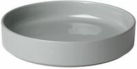 blomus Tiefer Teller 680ml PILAR, Hellgrau, Keramik