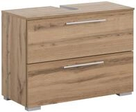 Stylife Waschbeckenunterschrank CARLOS, eiche, Holznachbildung