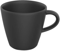 Villeroy &amp; Boch Kaffeetasse MANUFACTURE ROCK, schwarz, Porzellan