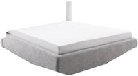 Z2 Polsterbett (180) ATESIO, Hellgrau, Stoff