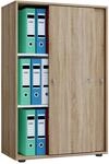 VCM B&uuml;roschrank LONA, Eiche s&auml;gerau/sonoma, Holznachbildung