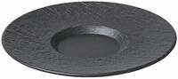Villeroy &amp; Boch Kaffee Untertasse MANUFACTURE ROCK, schwarz,...