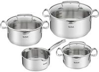 Tefal Topfset 7-tlg. DUETTO, edelstahl, Edelstahl