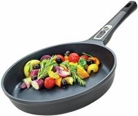 K&Uuml;CHENPROFI Bratpfanne 28cm MILANO, schwarz, Aluguss
