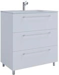 VCM 2-tlg. Stand-Badblock BADINOSS3S, Holznachbildung