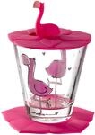 Leonardo Kindertrinkset 3-tlg. Flamingo, multicolour, Materialmix