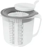 Dr. Oetker Messbecher 1,4l, grau, Kunststoff