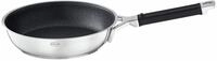 R&ouml;sle Bratpfanne 24cm SILENCE PRO, silber, Edelstahl