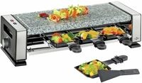 K&Uuml;CHENPROFI Raclette VISTA8, grau, Marmor