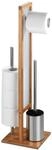 Wenko Stand WC-Garnitur Rivalta, natur, Bambus
