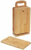Zassenhaus 6 Fr&uuml;hst&uuml;cksbrettchen+St&auml;nder, buche, Holz
