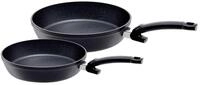 Fissler Pfannenset ADAMANT COMFORT, schwarz, Aluminium