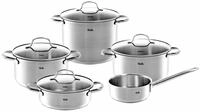Fissler Topfset 5-tlg. TORONTO, silber, Edelstahl