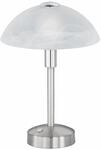 Trio Leuchten LED-Touch-Tischleuchte DONNA, silber, Nickel matt